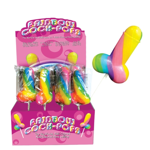 Rainbow Cock Pops