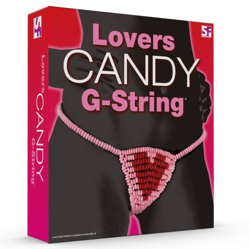 Lovers Candy Edible Underwear Bra G String Pouch Nipple Tassles