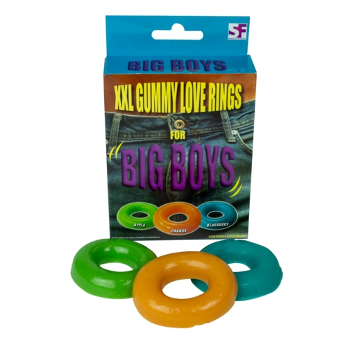Big Boy Gummy Love Rings